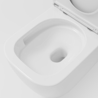 Унитаз-компакт Tornado Bien VT2-51T, белый, ультратонкое сиденье soft-close, P-trap - Gidratop.ru изображение