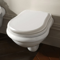 Унитаз 52х38см., подвесной, цвет: белый - Gidratop.ru изображение