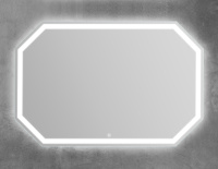 Зеркало с встроенным светильником и сенсорным выключателем SPC-OTT-1200-800-LED-TCH, 12W, 220-240V, 1200x30x800 - Gidratop.ru изображение