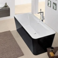Ванна Villeroy&Boch Squaro Edge 12 Duo UBQ180SQE7PDV, 180 х 80 см, Quaryl®, с панелью - Gidratop.ru изображение