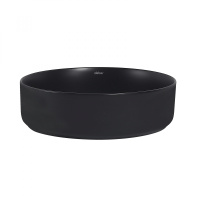 Раковина накладная ABBER Bequem AC2109MB черная матовая - Gidratop.ru изображение