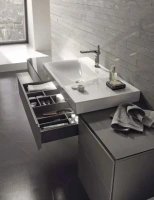 Раковина Geberit Xeno2, с отверстием для смесителя на крыле слева/справа, 90см, белая - Gidratop.ru изображение