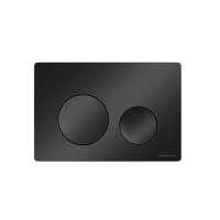 Кнопка смыва Balance, клавиши Circle, цвет черный матовый, арт. CN12-001MB - Gidratop.ru изображение