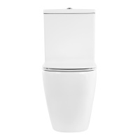 Унитаз-компакт безободковый BelBagno AMANDA BB051CPR/BB051SC - Gidratop.ru изображение