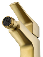 Смеситель для биде WONZON & WOGHAND FLEX, Брашированное золото (WW-88016072-BG) - Gidratop.ru изображение