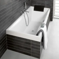 Ванна Villeroy&Boch Squaro 180 x 80 см UBQ180SQR2V-01, alpin - Gidratop.ru изображение