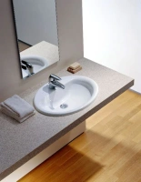 Раковина Laufen Pro 8.1395.1.000.104.1, 56 х 44 см, врезная сверху - Gidratop.ru изображение