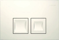 Клавиша Geberit Delta Type 50 115.135.11.1, белая - Gidratop.ru изображение