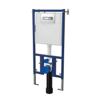 Инсталляция для подвесного унитаза Vincea VIS-450, 510*1000, цвет сине-белый - Gidratop.ru изображение