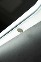 Зеркало с встроенным светильником и кнопочным выключателем SPC-CEZ-1000-700-LED-BTN, 12W, 220-240V, 1000x30x700 - Gidratop.ru изображение