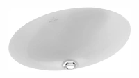 Раковина Villeroy&Boch Loop&Friends 61613001, 56 x 37.5 см, врезная снизу, цвет альпийский белый - Gidratop.ru изображение