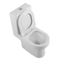 Унитаз-компакт безободковый BelBagno NORMA BB339CPR/BB339T/BB089SC - Gidratop.ru изображение