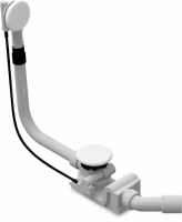 Ванна стальная Kaldewei Centro Duo Oval standard mod 128, 180 x 80 см, слив-перелив, альпийский белый, 282800010001/687772080001 - Gidratop.ru изображение