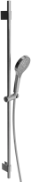 Душевой гарнитур Villeroy&Boch Embrace Plus TVS1086000361, штанга 60 см, 3 режима лейки, хром - Gidratop.ru изображение