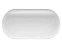 Ванна Laufen Sonar 2.2134.2.000.036.1, овальная,160 x 81,5 см, с отверстиями для смесителя - Gidratop.ru изображение