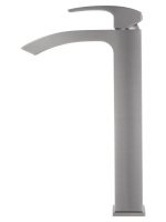 Смеситель для раковины высокий WONZON & WOGHAND FIT, Темный графит (WW-88239009-BGM) - Gidratop.ru изображение