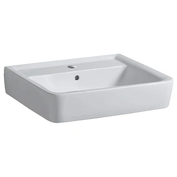Раковина Geberit Renova 222260000 Plan, 60 х 48 см, белая