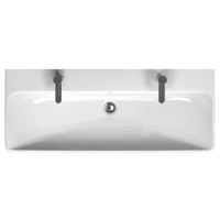 Раковина Geberit Smyle Square 500.253.01.1, 120 х 48 см, белая - Gidratop.ru изображение