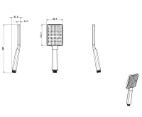 Душевая лейка WONZON & WOGHAND, Хром (WW-981353-CR) - Gidratop.ru изображение