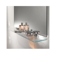 Стеклянная полочка Keuco Moll 12710015600, 65 см, цвет держателей хром - Gidratop.ru изображение