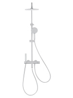 Душевая система с термостатом WONZON & WOGHAND The ONE, Белый матовый (WW-B3094-MW) - Gidratop.ru изображение