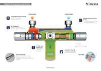 Душевая стойка Esse VSFS-1E0TCH термостатическая, хром - Gidratop.ru изображение