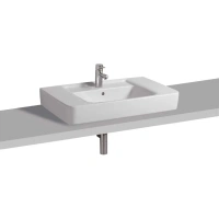 Раковина Geberit Renova 125185000 Plan, 85 х 48 см, белая - Gidratop.ru изображение