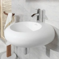 Раковина Villeroy&Boch Pure Stone 5370 41, 45 х 38 см - Gidratop.ru изображение