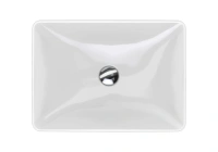 Раковина Geberit Variform 500.736.01.2 55 x 40 см прямоугольная, c переливом - Gidratop.ru изображение