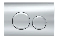 Клавиша смыва Geberit Delta 115.127.21.1 20, хром глянцевый - Gidratop.ru изображение