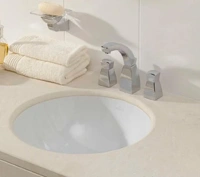 Раковина Villeroy&Boch Loop&Friends 61403401, 34 х 34 см, встраиваемая снизу, альпийский белый - Gidratop.ru изображение