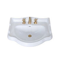 Раковина 69х52 см, 3 отв., цвет: белый - Gidratop.ru изображение