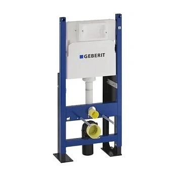 Инсталляция Geberit Duofix Delta UP100 457.570.00.1 для унитаза, усиленная, отдельностоящая, самонесущая