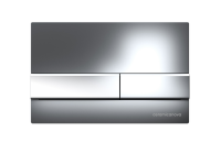 Система инсталляции для унитазов CERAMICANOVA Envision с кнопкой смыва Flat цвет хром, креплениями, арт. CN1002CH - Gidratop.ru изображение