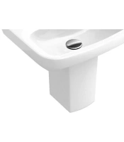 Полупьедестал Villeroy&Boch Verity Design 52020001, 25.5 х 18 см, подвесная, альпийский белый - Gidratop.ru изображение