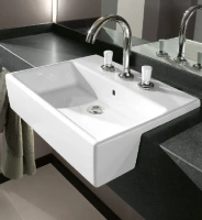 Раковина Villeroy&Boch Memento 55 х 42 см, подвесная, альпийский белый, 413355 - Gidratop.ru изображение