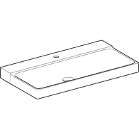 Раковина Geberit Xeno2, санфарфор, 90 см, белая - Gidratop.ru изображение