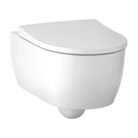 Подвесной унитаз Geberit iCon 500.784.01.1 безободковый, с сиденьем микролифт - Gidratop.ru изображение