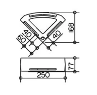 Полочка Keuco Edition Palais 40058 003000 - Gidratop.ru изображение