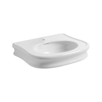 Раковина 70х54х13см., подвесная, с 1 отв., цвет: белый - Gidratop.ru изображение