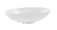 Раковина Villeroy&Boch Loop & Friends 56 x 38.5 см, на столешницу, альпийский белый, 4A4700R1 - Gidratop.ru изображение