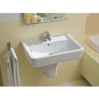 Полупьедестал для раковины Geberit Renova Plan 292150000, белый - Gidratop.ru изображение