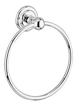 Полотенцедержатель Keuco Astor 02121010000 кольцо, 17.5 см, хром