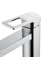 Смеситель для раковины высокий WONZON & WOGHAND FRAME, Хром (WW-88239010-CR) - Gidratop.ru изображение