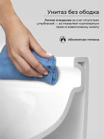 Умывальник-чаша Loft круглый d=400 мм, без отверстия под смеситель, без перелива - Gidratop.ru изображение