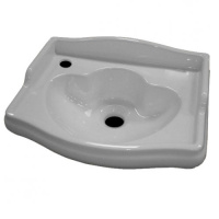 Раковина 41х32 см, 1 отв., цвет: белый - Gidratop.ru изображение