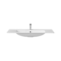 Раковина VCB-2VP1000W из искусственного камня, цвет белый - Gidratop.ru изображение