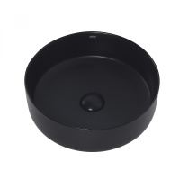 Раковина накладная ABBER Bequem AC2108MB черная матовая - Gidratop.ru изображение