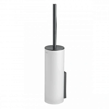 Ершик для унитаза Keuco Edition 400 11564139000, подвесной, цвет хром черный шлифованный