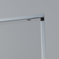 Душевая дверь Soft 2 VDS-3SO2120CL, 1200, хром, стекло прозрачное - Gidratop.ru изображение